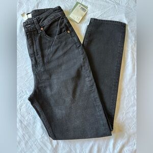 H&M Charcoal Denim Pants